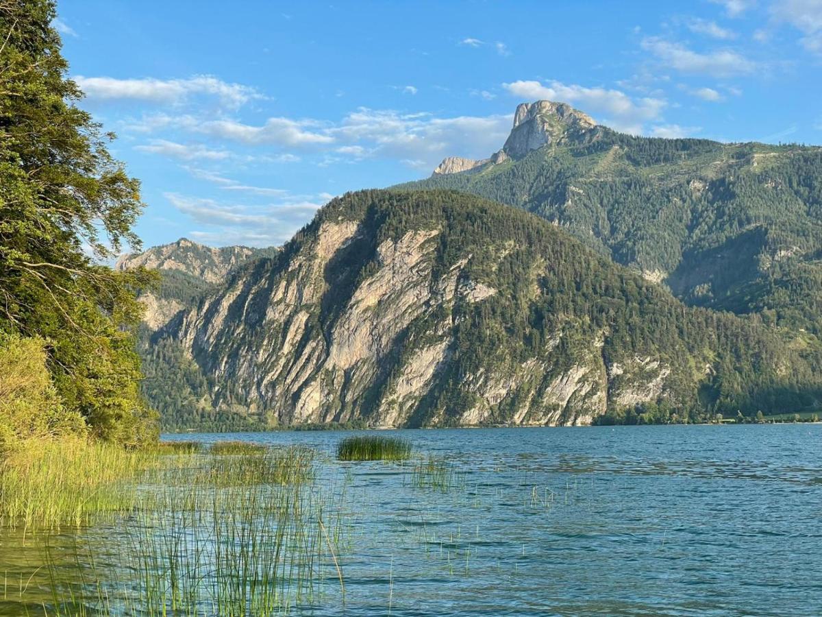 "Ferienhaus Am Mondsee" Mit Direktem Schafbergblick Im Salzkammergut Bei Salzburg Экстерьер фото