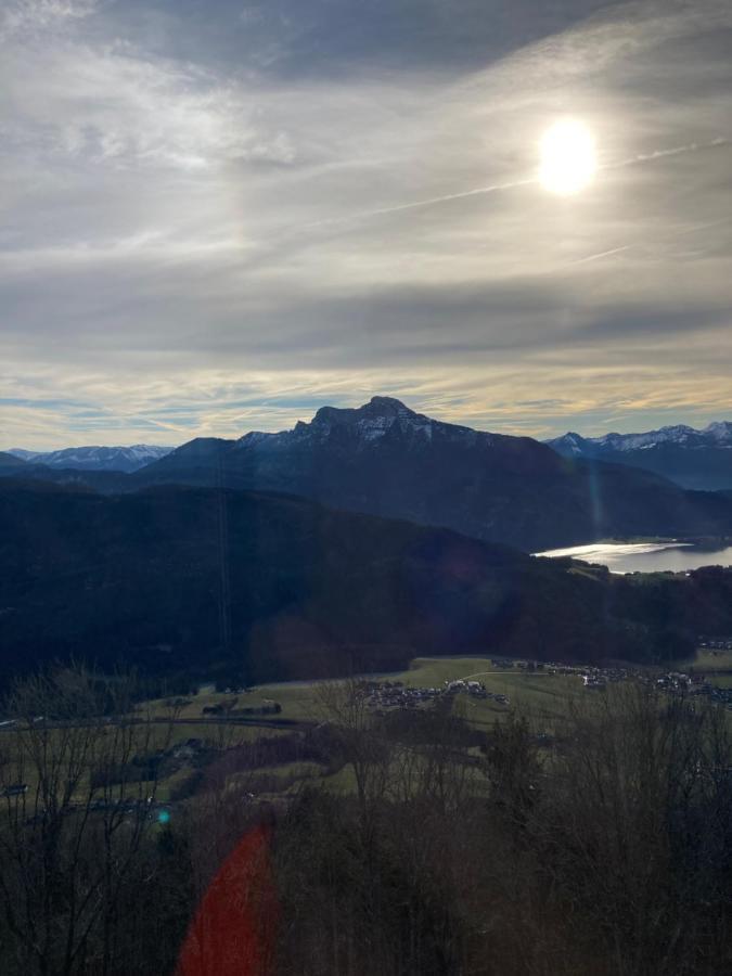 "Ferienhaus Am Mondsee" Mit Direktem Schafbergblick Im Salzkammergut Bei Salzburg Экстерьер фото