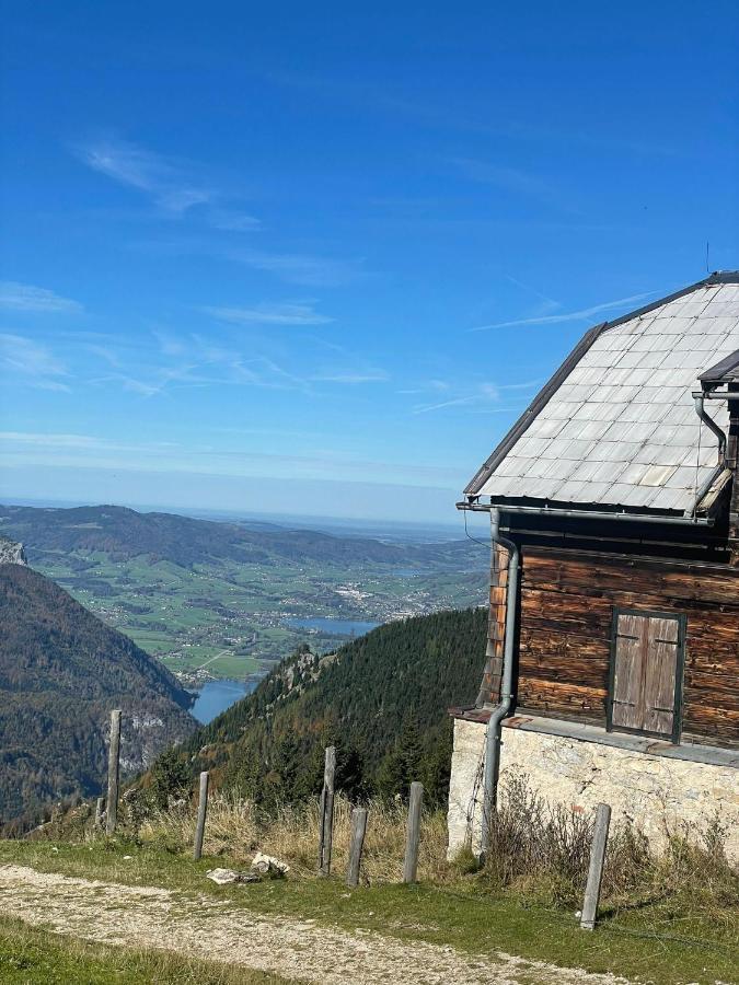 "Ferienhaus Am Mondsee" Mit Direktem Schafbergblick Im Salzkammergut Bei Salzburg Экстерьер фото