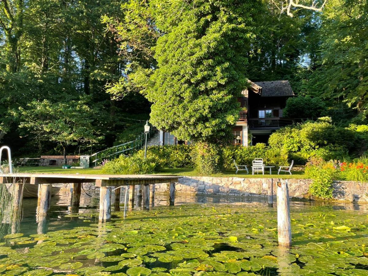 "Ferienhaus Am Mondsee" Mit Direktem Schafbergblick Im Salzkammergut Bei Salzburg Экстерьер фото